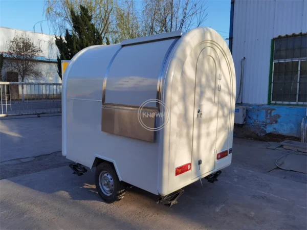 Concession Coffee Trailer Van With Fully Kithen Equipments Snack Fast Food Truck Trailer Ice Cream Hot Dog Cart - Image 3