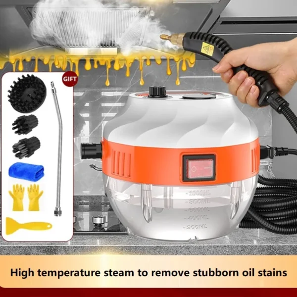 110V 220V Electric Steam Cleaner WIth 1000ML Water Tank For Kithen Hood Air Conditioner Car Baby Toys Disinfection Steam Cleaner